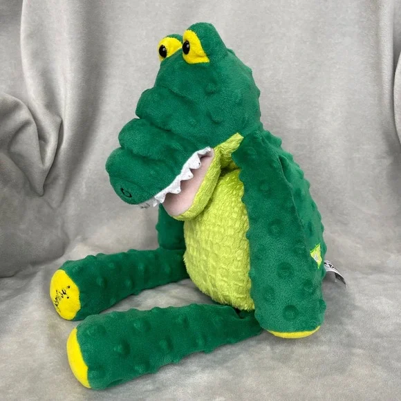 Scentsy Buddy Nile‎ The Crocodile Plush Stuffed Animal Green Yellow Kids Toy - Picture 2 of 13